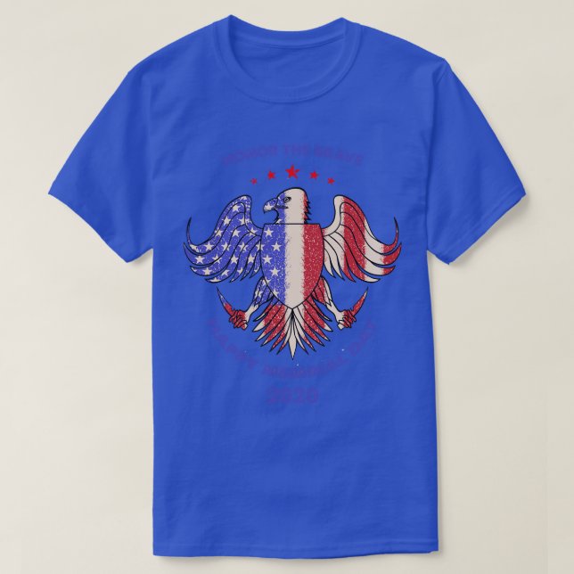 Camiseta día conmemorativo estados unidos (Diseño del anverso)