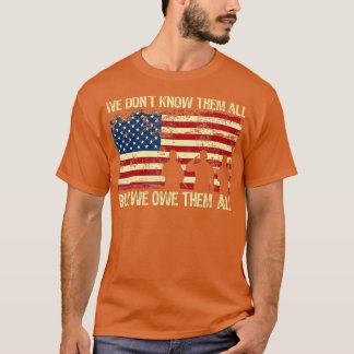 Camiseta Día conmemorativo para recordar a nuestras fuerzas