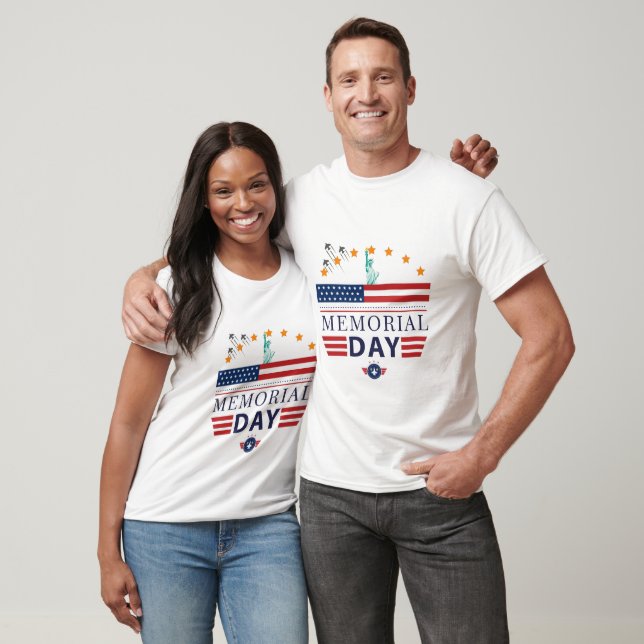 Camiseta Día conmemorativo|usa|30 de mayo (Unisexo)