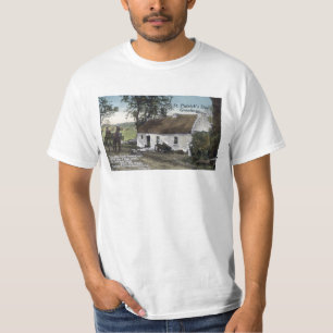 Camiseta Día cubierto con paja irlandés del St. Patricks