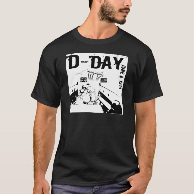 Camiseta DÍA D 6 de junio de 1944 (Anverso)