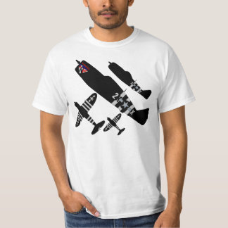 Camiseta Día D del rayo de Warkites P-47