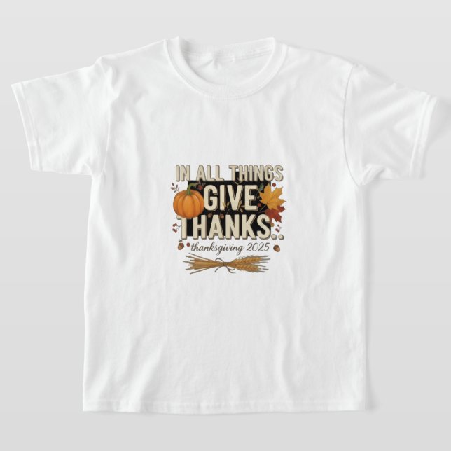 Camiseta Día de Acción de Gracias  (Distribución)