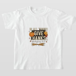 Camiseta Día de Acción de Gracias