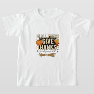Camiseta Día de Acción de Gracias 