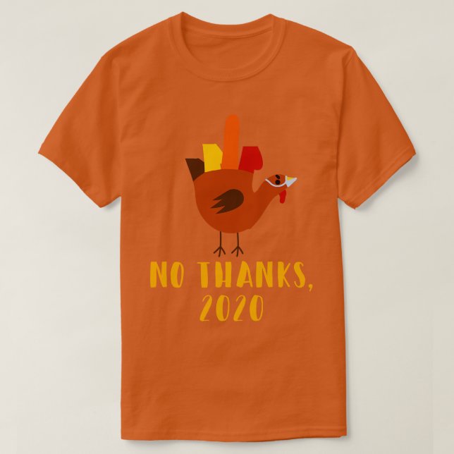 Camiseta Día de Acción de Gracias 2020 2 (Diseño del anverso)