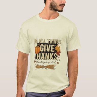 Camiseta Día de Acción de Gracias 2025