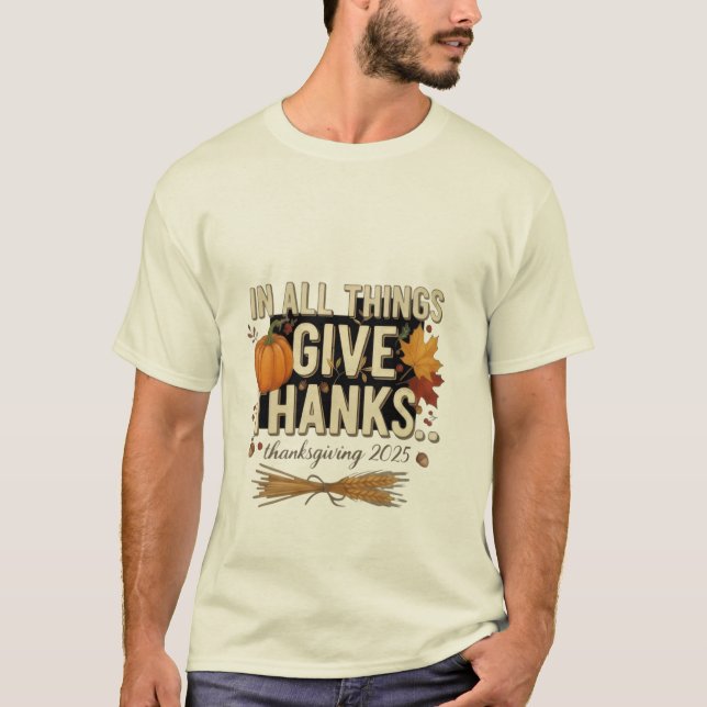 Camiseta Día de Acción de Gracias 2025 (Anverso)