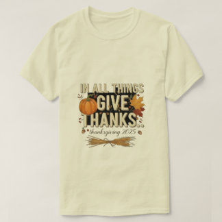 Camiseta Día de Acción de Gracias 2025