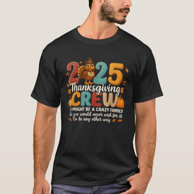 Camiseta Día de Acción de Gracias 2025 Confrontación de la  (Anverso)