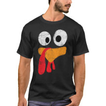 Día de Acción de Gracias Cara de Pavo Divertida