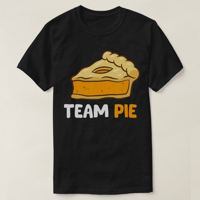 Camiseta Día de Acción de Gracias Cena Calabaza Pie Acción  (Diseño del anverso)
