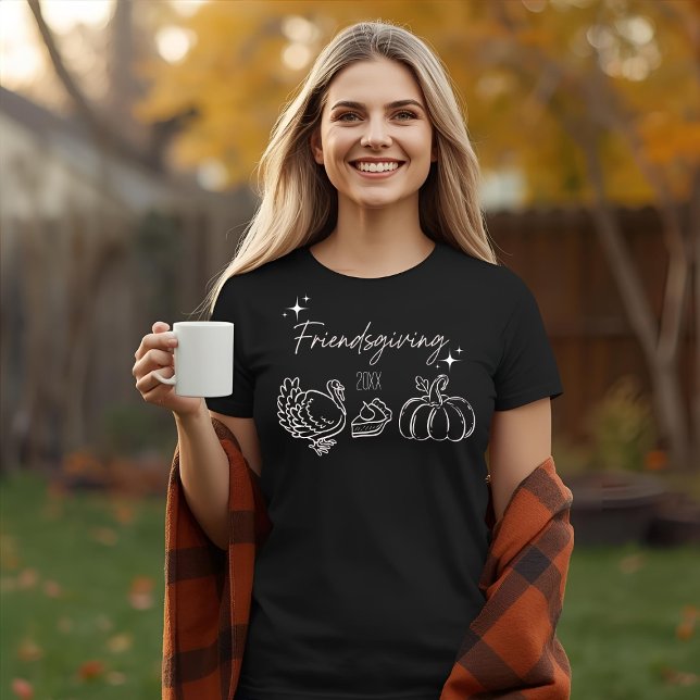 Camiseta Día de Acción de Gracias con amigos  (Friendsgiving t-shirt)