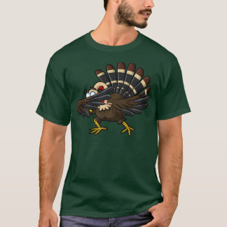 Camiseta Día de Acción de Gracias Dabbing Turkey Dab Humor 