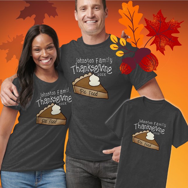 Camiseta Día de Acción de Gracias de Familia Coincidiendo (Matching family Thanksgiving shirts are perfect reunion souven)