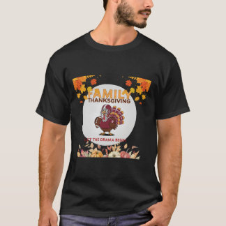 Camiseta Día de Acción de Gracias de la Familia