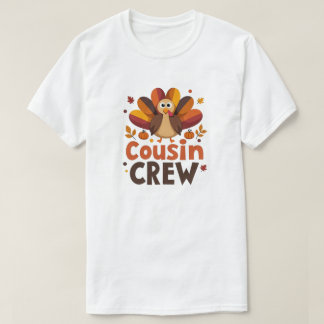 Camiseta Día de Acción de Gracias de la Tripulación de Prim
