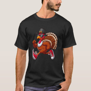 Camiseta Día de Acción de Gracias de Peregrino Turco Tro