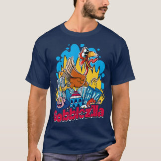Camiseta Día de Acción de Gracias de Turquía Gobblezilla 2