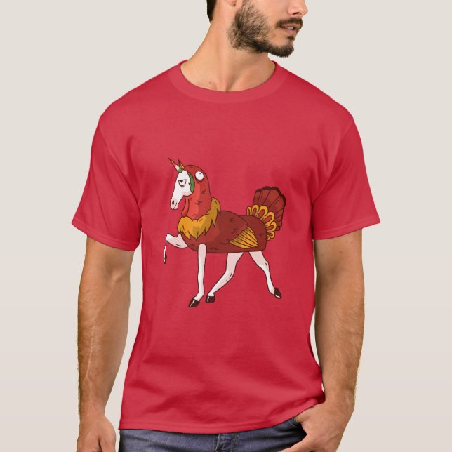 Camiseta Día de Acción de Gracias de Unicorn (Anverso)