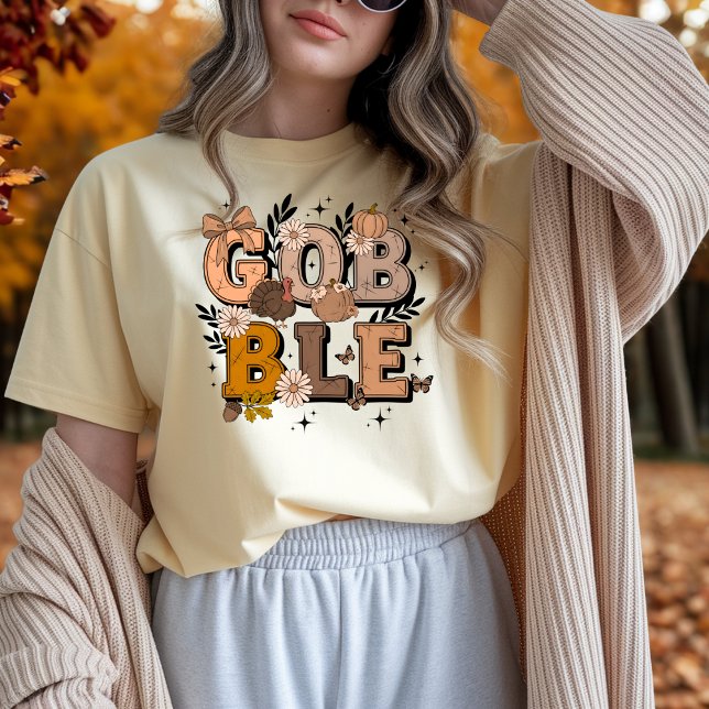Camiseta Día de Acción de Gracias del Boho Fall Fall (Subido por el creador)