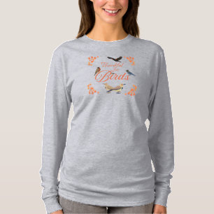 Camiseta Día de Acción de Gracias del observador de aves Ag