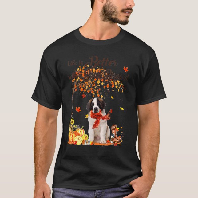 Camiseta Día de Acción de Gracias Día de Perro Cuto del Árb (Anverso)