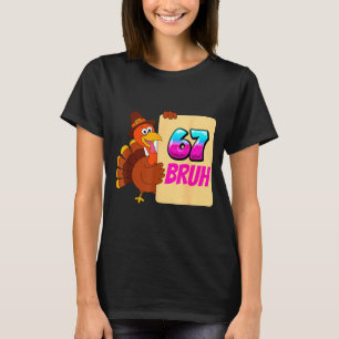 Camiseta Día de Acción de Gracias Divertido 67 Béisbol Gote