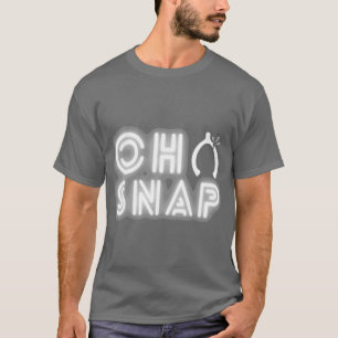 Camiseta Día de Acción de Gracias divertido Oh Snap Wishbon