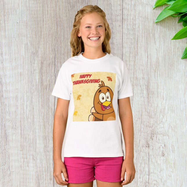 Camiseta Día de Acción de Gracias Divertido y Feliz (Subido por el creador)