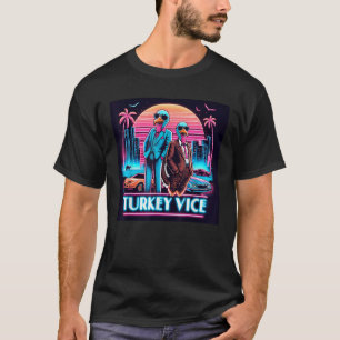 Camiseta Día de Acción de Gracias en Turquía para hombres m