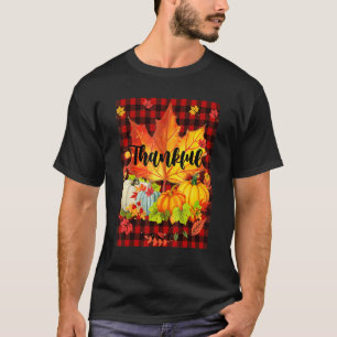 Camiseta Día de Acción de Gracias Feliz Otoño Cae Hojas de
