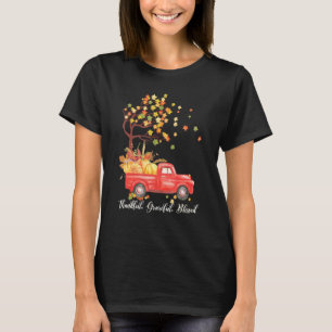 Camiseta Día de Acción de Gracias Feliz Otoño Cae Hojas de