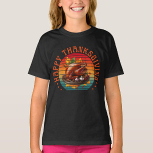 Camiseta Día de acción de gracias feliz pavo otoño temporad