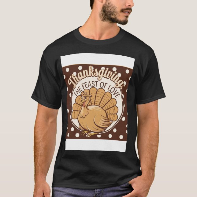 Camiseta "Día de Acción de Gracias: La fiesta del amor - Ce (Anverso)