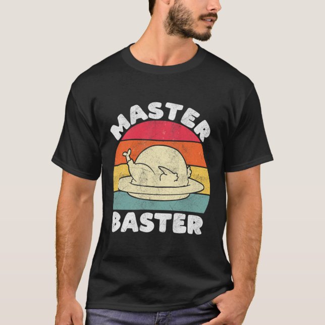 Camiseta Día de Acción de Gracias Maestro Baster Funny Día  (Anverso)