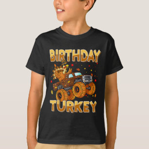 Camiseta Día de Acción de Gracias Monstruo de Cumpleaños Tu