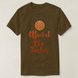 Camiseta Día de Acción de Gracias oficial de Pie Taster