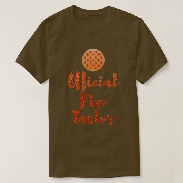 Camiseta Día de Acción de Gracias oficial de Pie Taster (Diseño del anverso)