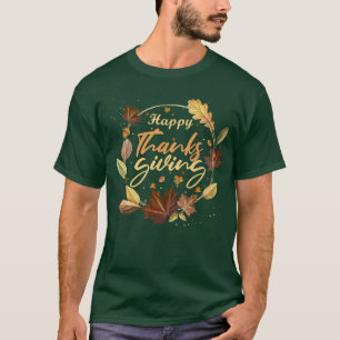 Camiseta Día de Acción de Gracias Otoño Toco y Festividad C