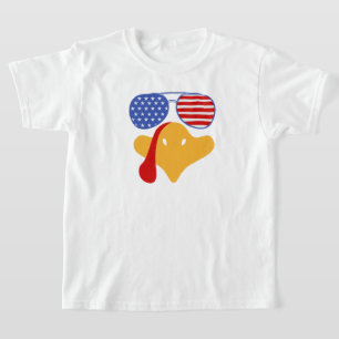 Camiseta Día de Acción de Gracias para Niños Guay Turquía e