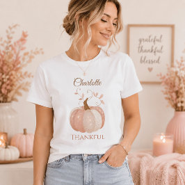 Camiseta Día de Acción de Gracias Personalizado – Calabaza