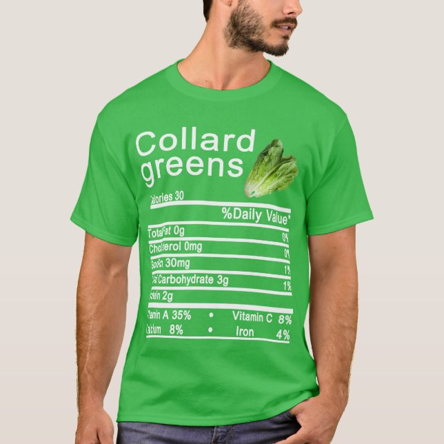 Camiseta Día de Acción de Gracias por la Nutrición Verde de (Anverso)