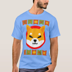 Camiseta Día de Acción de Gracias Shiba Inu, se mantiene la