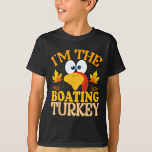 Camiseta Día de Acción de Gracias Soy El Pavo Navegando Coi