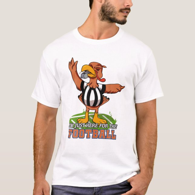 Camiseta Día de Acción de Gracias, Tazón de Turquía, estoy  (Anverso)