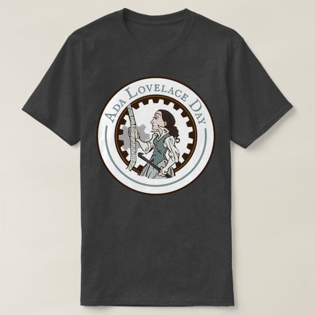 Camiseta Día de Ada Lovelace (Diseño del anverso)