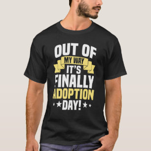 Camiseta Día de adopción Familia adoptiva niño adoptivo