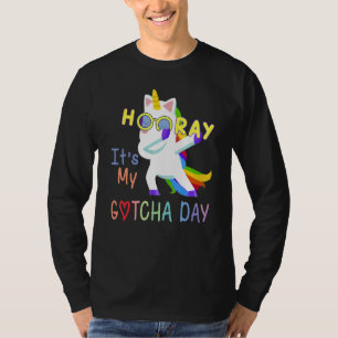 Camiseta Día de adopción para niños de acogida es mi día de