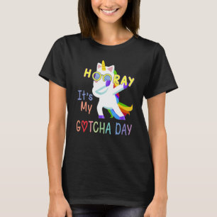 Camiseta Día de adopción para niños de acogida es mi día de